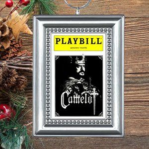 Camelot Broadway Musical Playbill‎ Christmas Tree Ornament